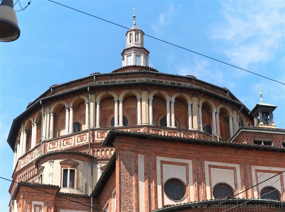 Milan (Italy) - Tiburium of the Basilica Santa Maria delle Grazie